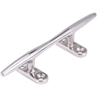 Base plana de acero inoxidable de 5 pulgadas para embarcaciones de barco con base superior resistente para yates marinos
